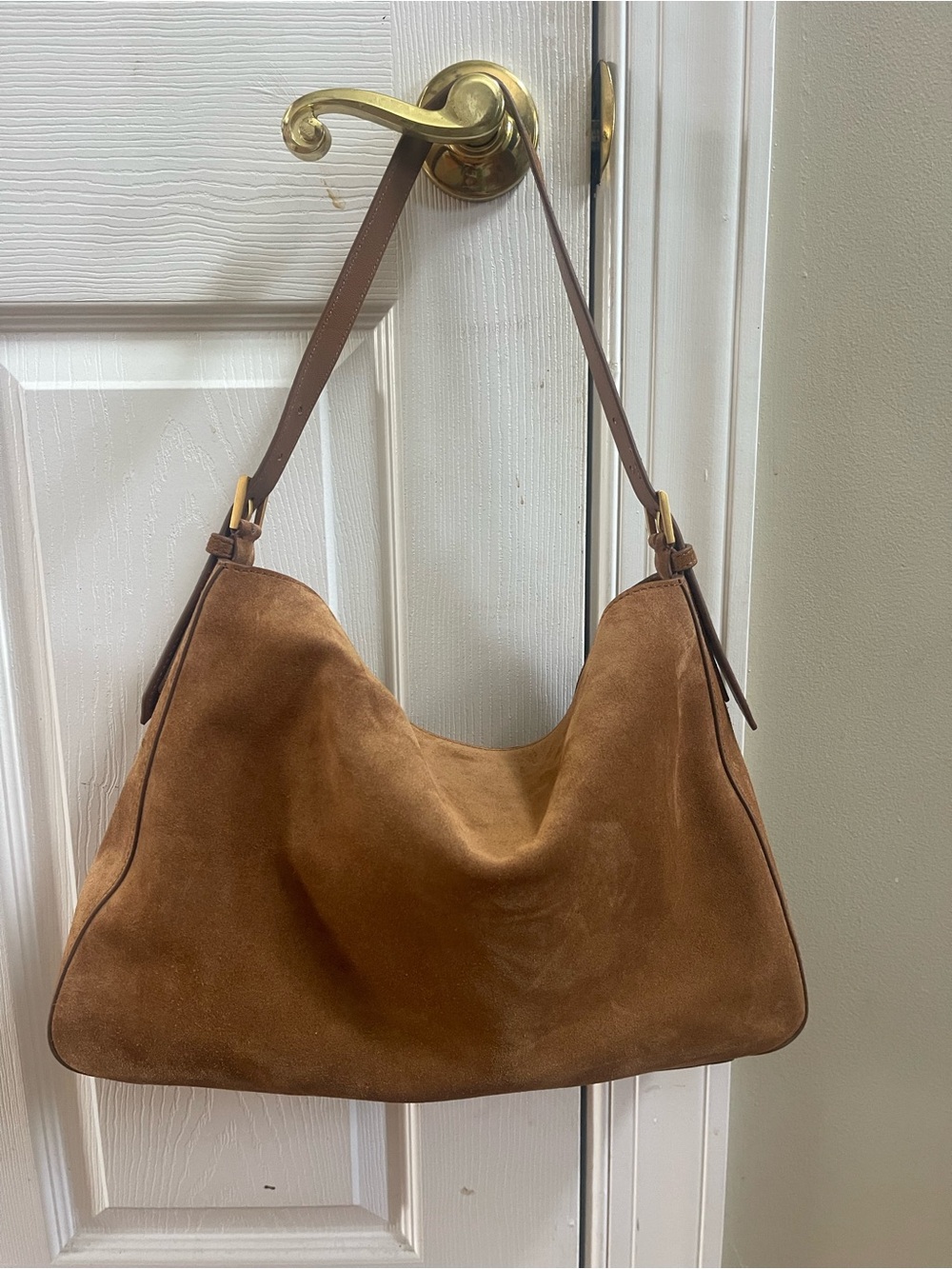 Jcrew Berkeley Large Shoulder Bag in Sunkissed Tan, NWOT - Picture 5 of 8